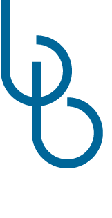 Babette logo blauw met wit